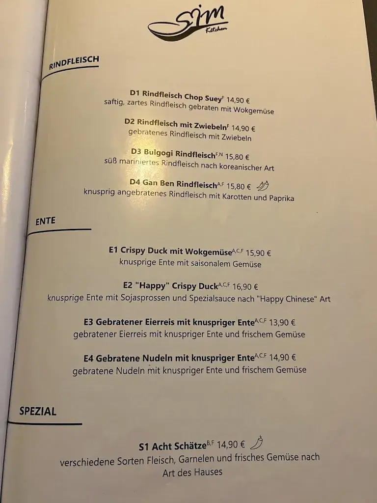 Menu_Sim Kitchen - Asian Cuisine_Traiskirchen_image_3