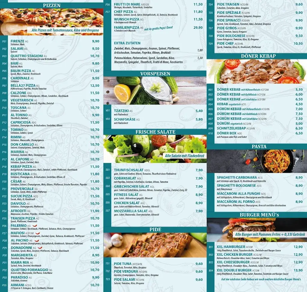 Menu_Bella 27 Traisen_Traisen_image_2