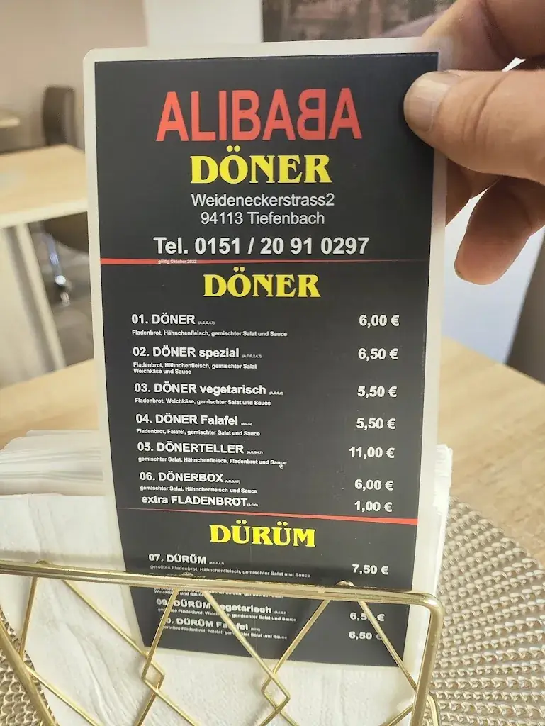 Menu_Alibaba Döner_Tiefenbach_image_1