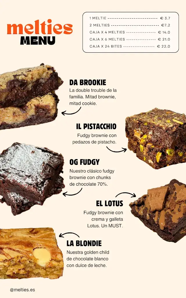 Menu_Melties Brownies_Loretto_image_1