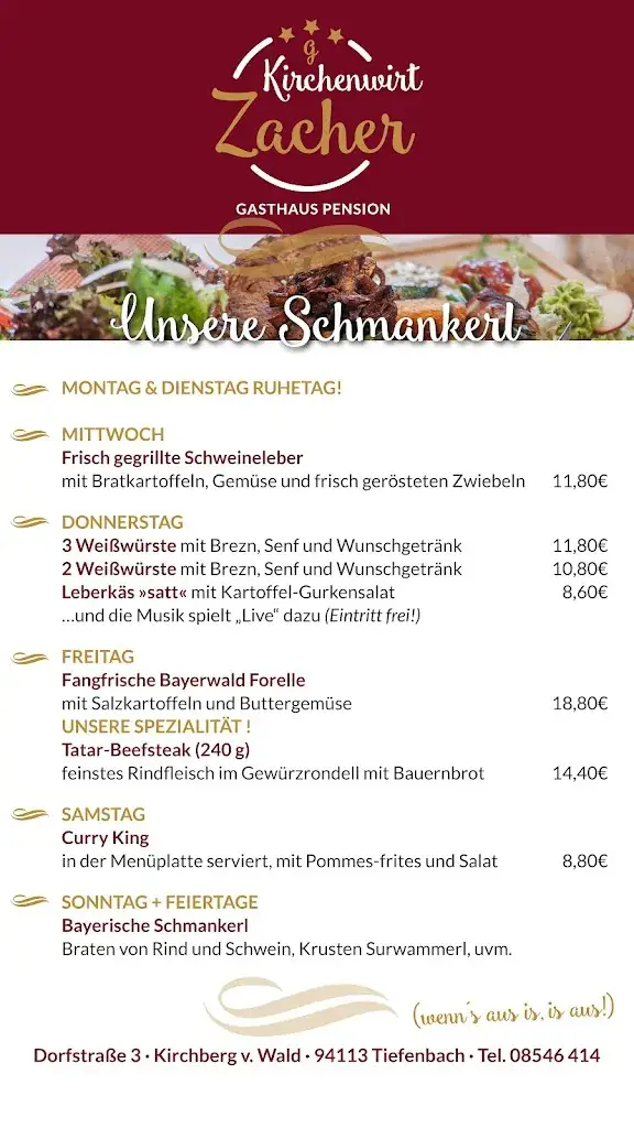 Menu_Kirchenwirt Zacher - Franz Zacher_Tiefenbach_image_1