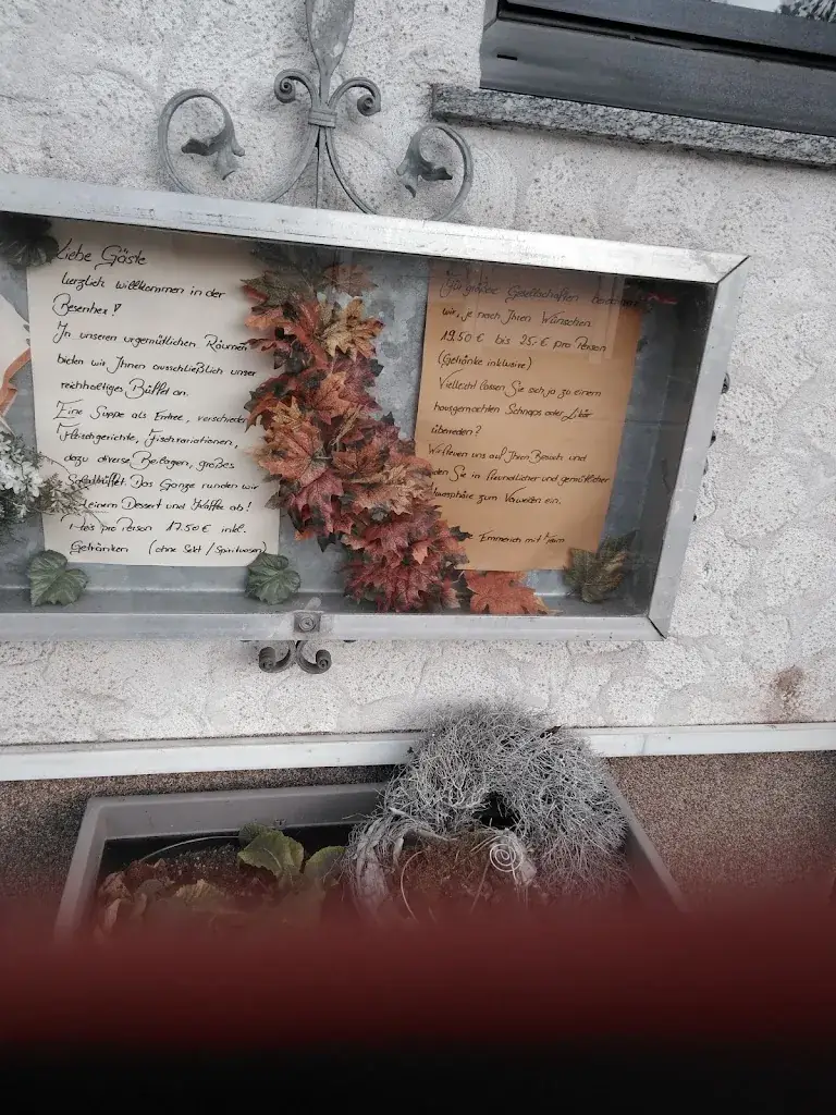 Menu_Besenhex Tiefenbach_Tiefenbach_immagine_2