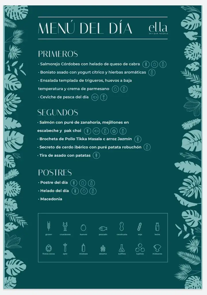 Menu_Ella Sky Bar Madrid_Loretto_immagine_1