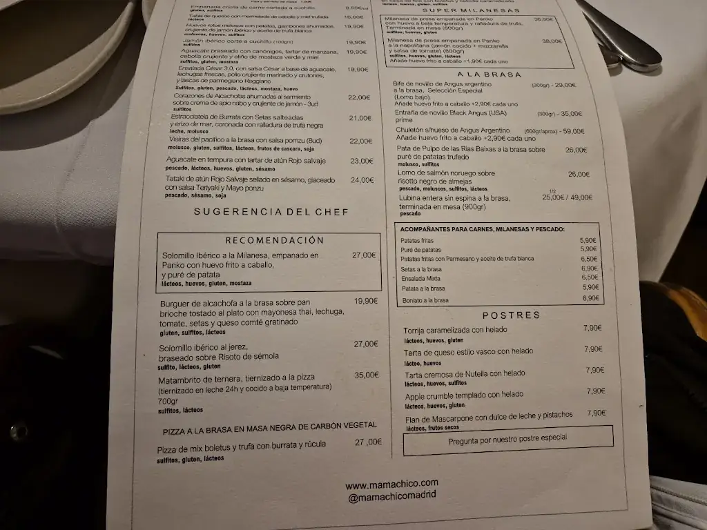 Menu_Mama Chicó | Restaurante Malasaña_Loretto_immagine_3