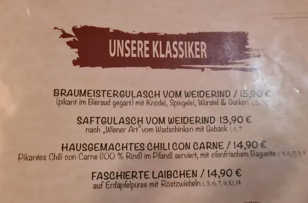 Menu_Braugasthof Fabrik_Vösendorf_immagine_1