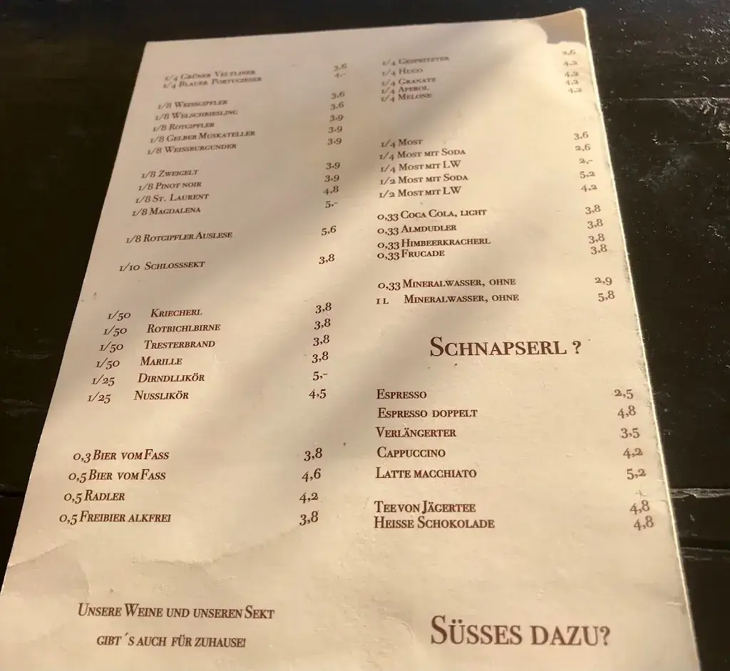 Menu_Schlossheuriger Vösendorf_Vösendorf_immagine_2
