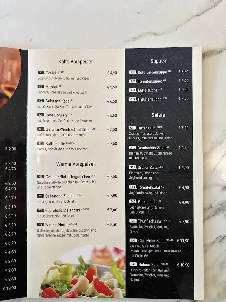 Menu_Ararat Restaurant am Römertor_Traismauer_image_1