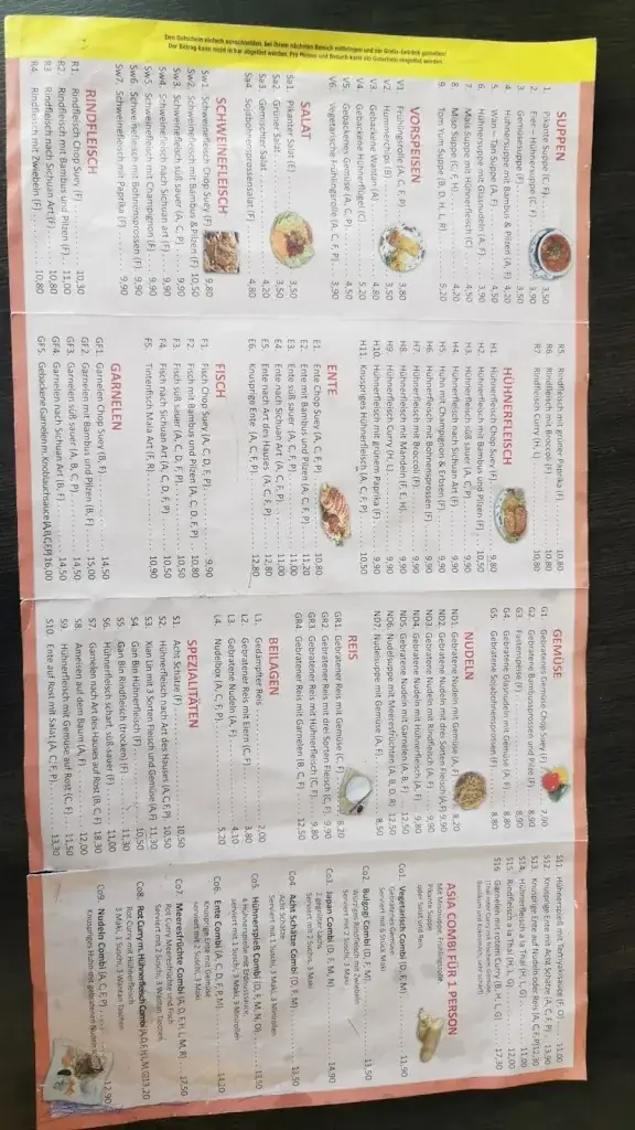 Menu_China-Restaurant Lucky Star_Traismauer_image_1