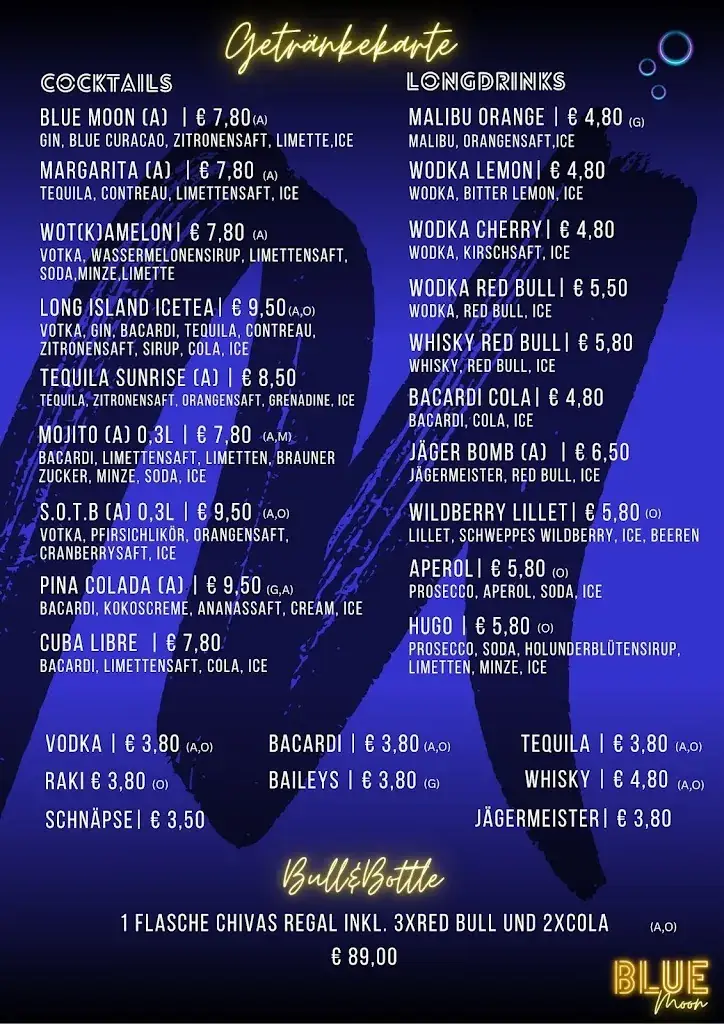 Menu_Blue Moon Pub Cafe_Traismauer_image_2