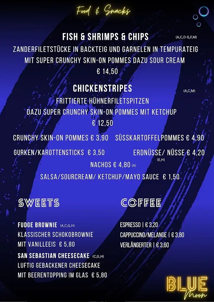 Menu_Blue Moon Pub Cafe_Traismauer_image_3