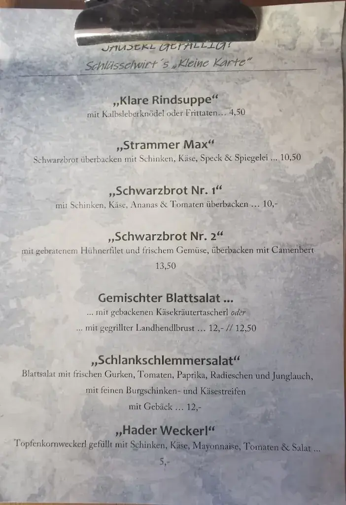 Menu_Gasthaus Hader 