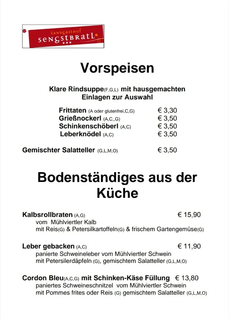 Menu_Landgasthof Sengstbratl_Wallsee_immagine_2