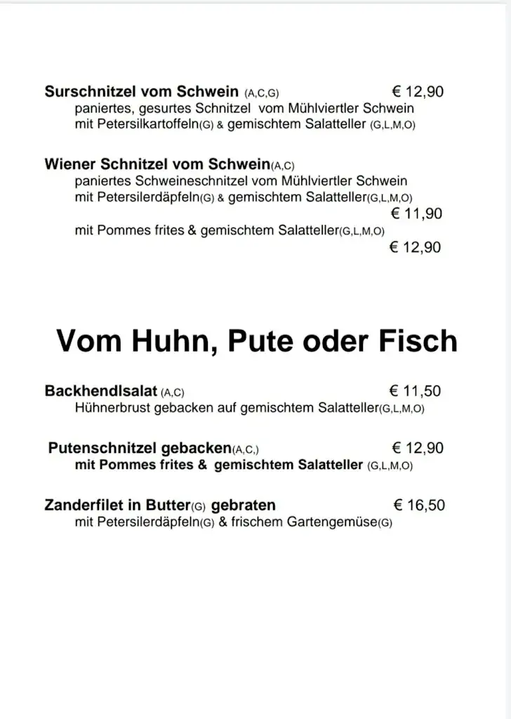 Menu_Landgasthof Sengstbratl_Wallsee_immagine_3