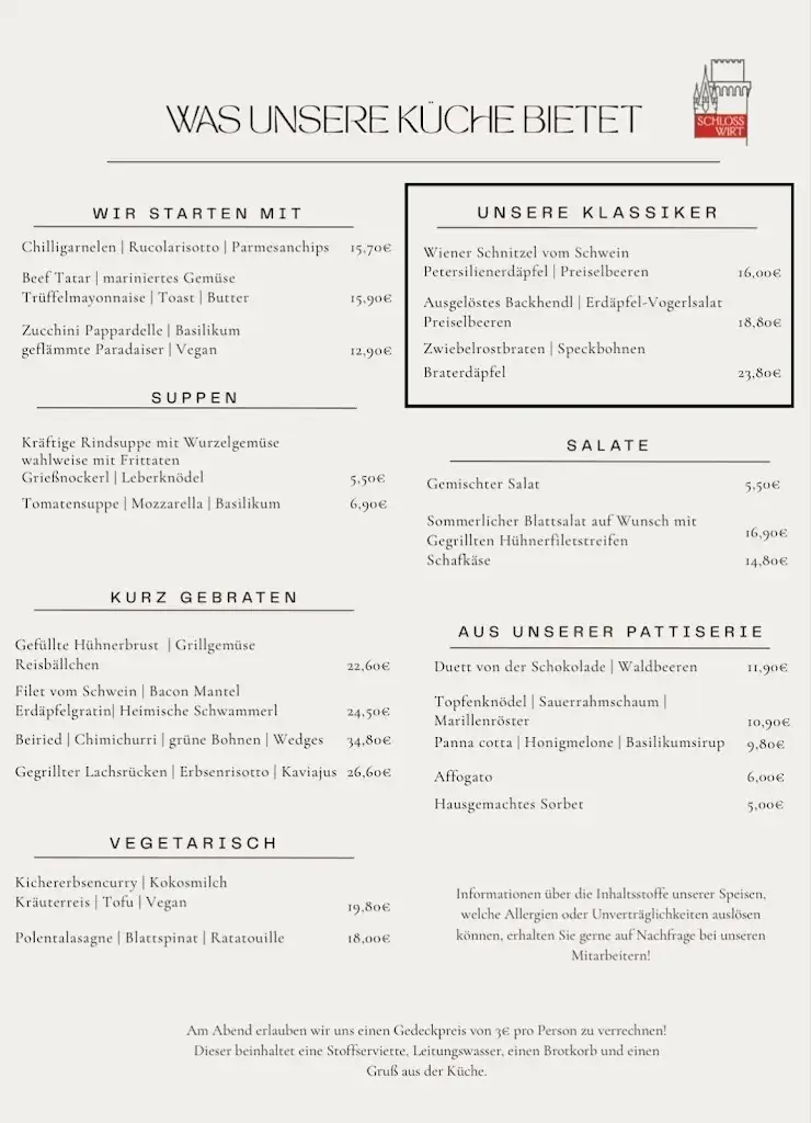 Menu_Schlosswirt Waidhofen an der Ybbs_Waidhofen an der Ybbs_image_1