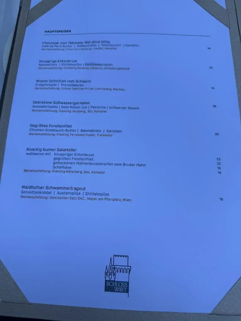 Menu_Schlosswirt Waidhofen an der Ybbs_Waidhofen an der Ybbs_image_2