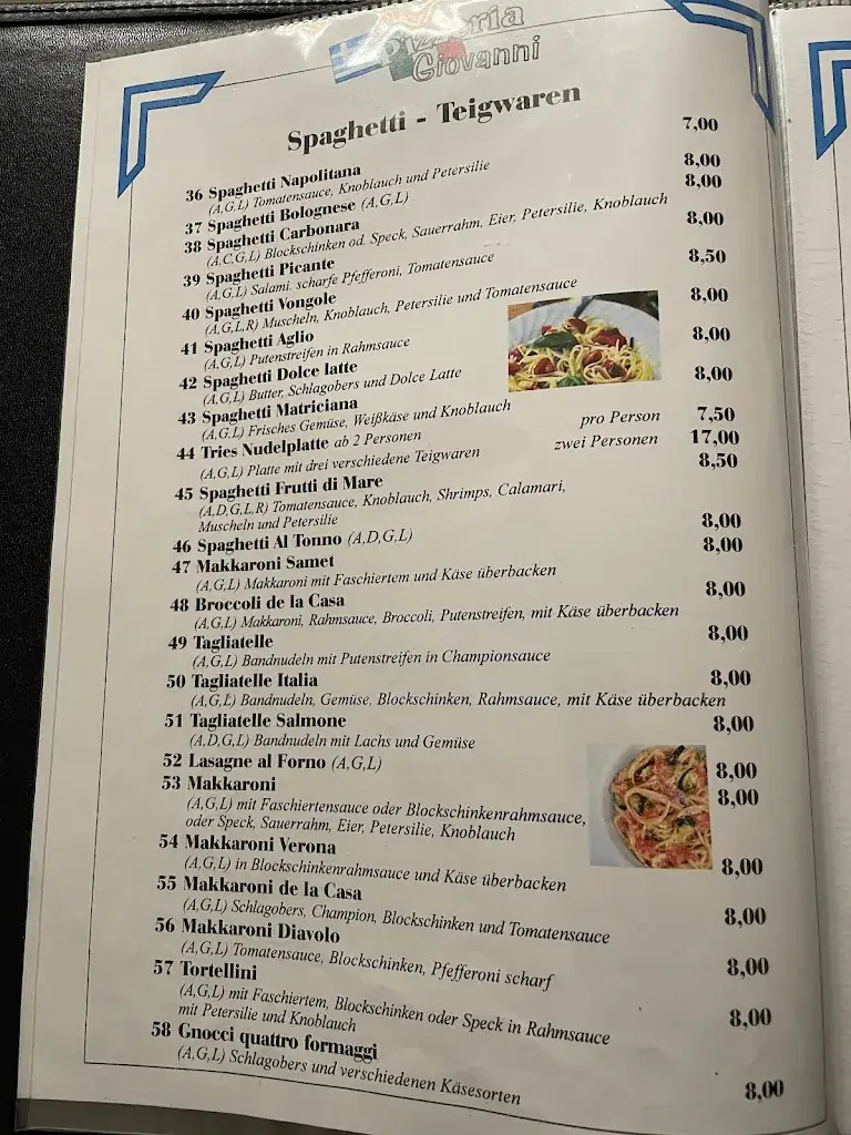 Menu_Pizzeria Giovanni_Waidhofen an der Ybbs Stadt_image_2