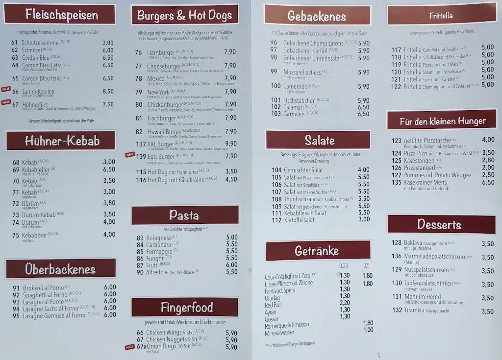 Menu_Bella Venezia_Weikendorf_image_1