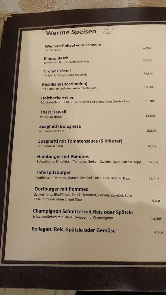 Menu_Dorfcafe Warth_Warth_immagine_2