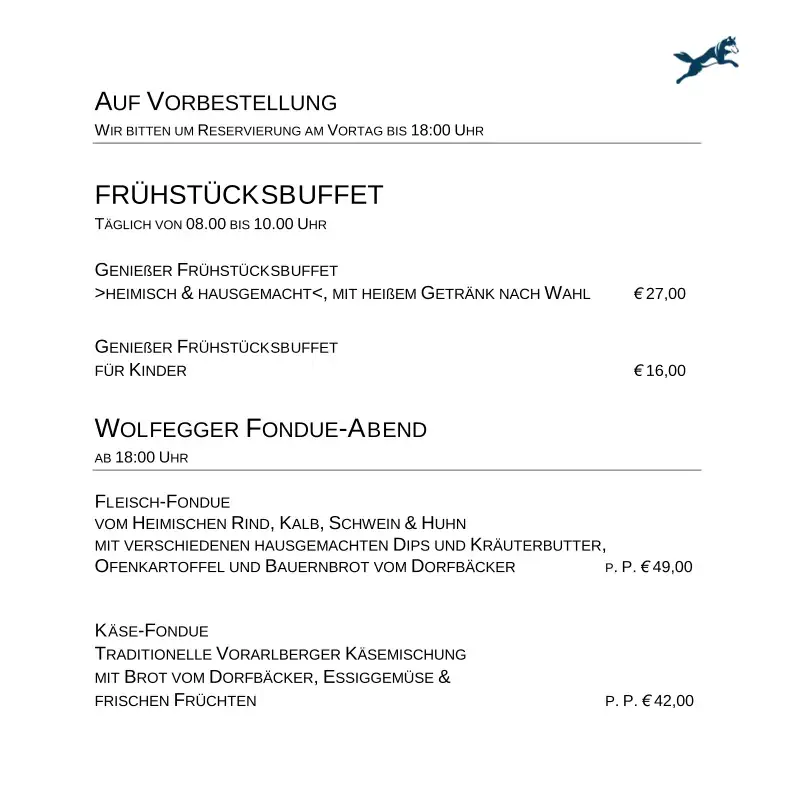 Menu_WOLFEGG Restaurant | Genusszeit_Warth_immagine_1