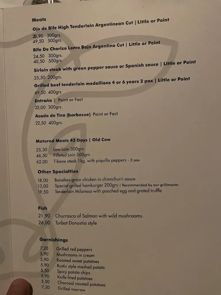 Menu_La Vaca Argentina Ventura_Weißenkirchen in der Wachau_image_1