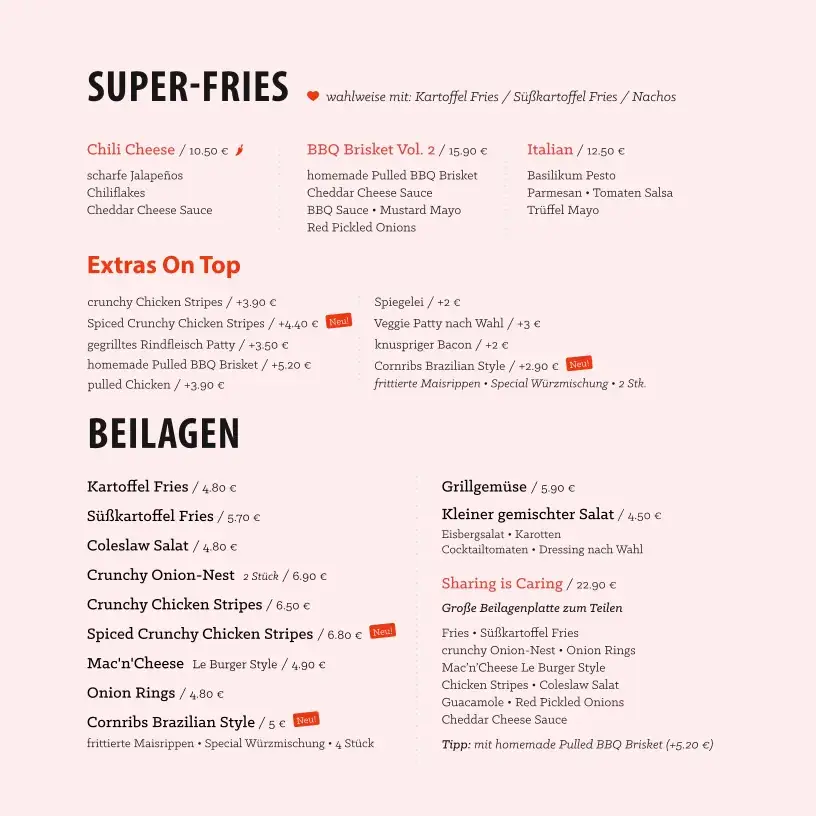 Menu_Le Burger Wiener Neustadt_Wiener Neustadt_image_3