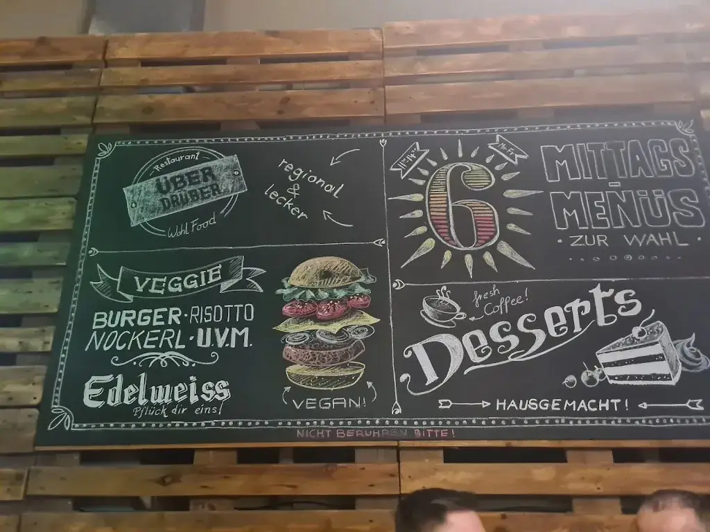 Menü_ÜberDrüber Restaurant_Wiener Neudorf_Bild_1