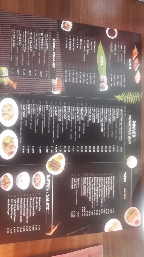 Menu_Kota Radja Jiang & Yu GesmbH_Wiener Neudorf_image_4