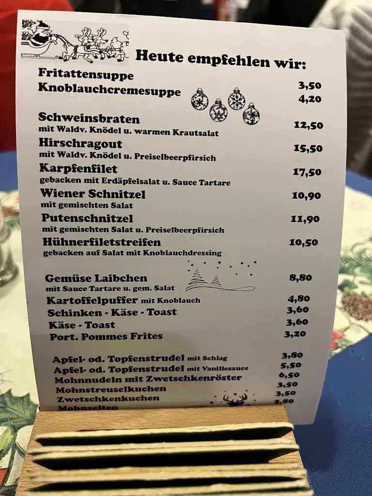 Menu_Willi´s Teichstüberl_Weitra_immagine_2