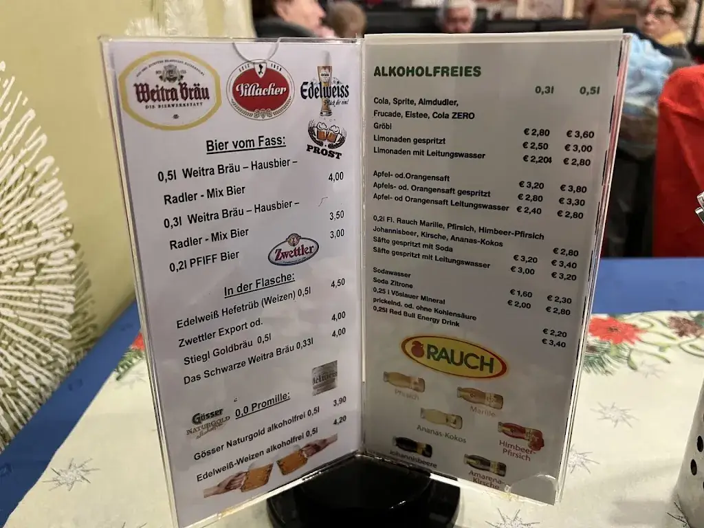 Menu_Willi´s Teichstüberl_Weitra_immagine_3