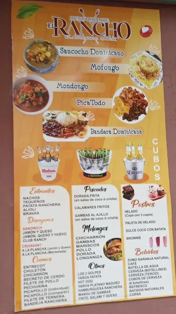 Menu_El Rancho ‘‘El Auténtico Sabor’’_Mannersdorf an der Rabnitz_image_1