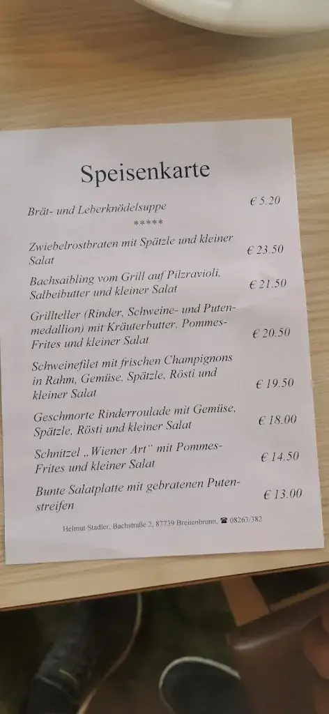 Menu_Helmut Stadler_Breitenbrunn_immagine_1
