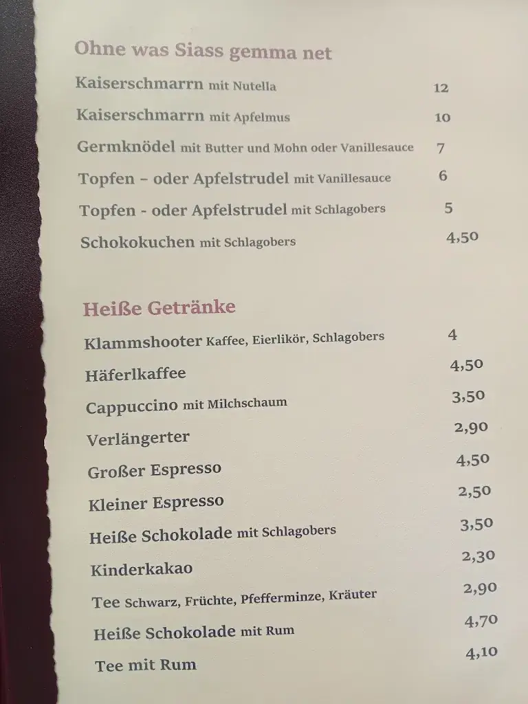 Menü_Klammwirtin_Würflach_Bild_1