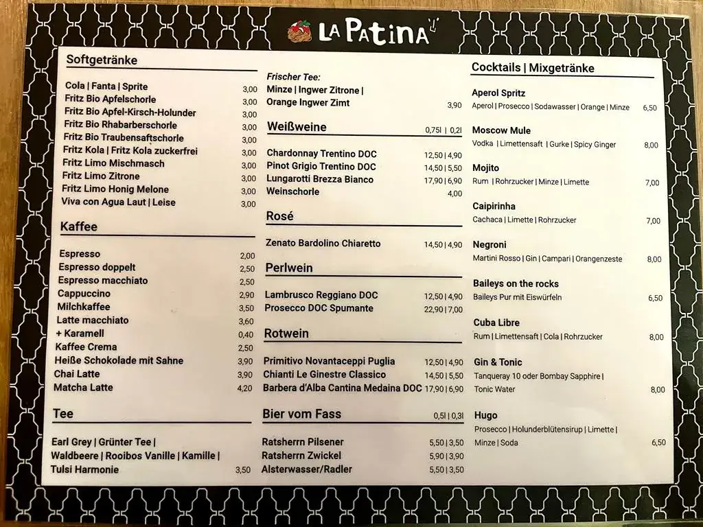 Menu_La Patina Pasta_Wilhelmsburg_immagine_4