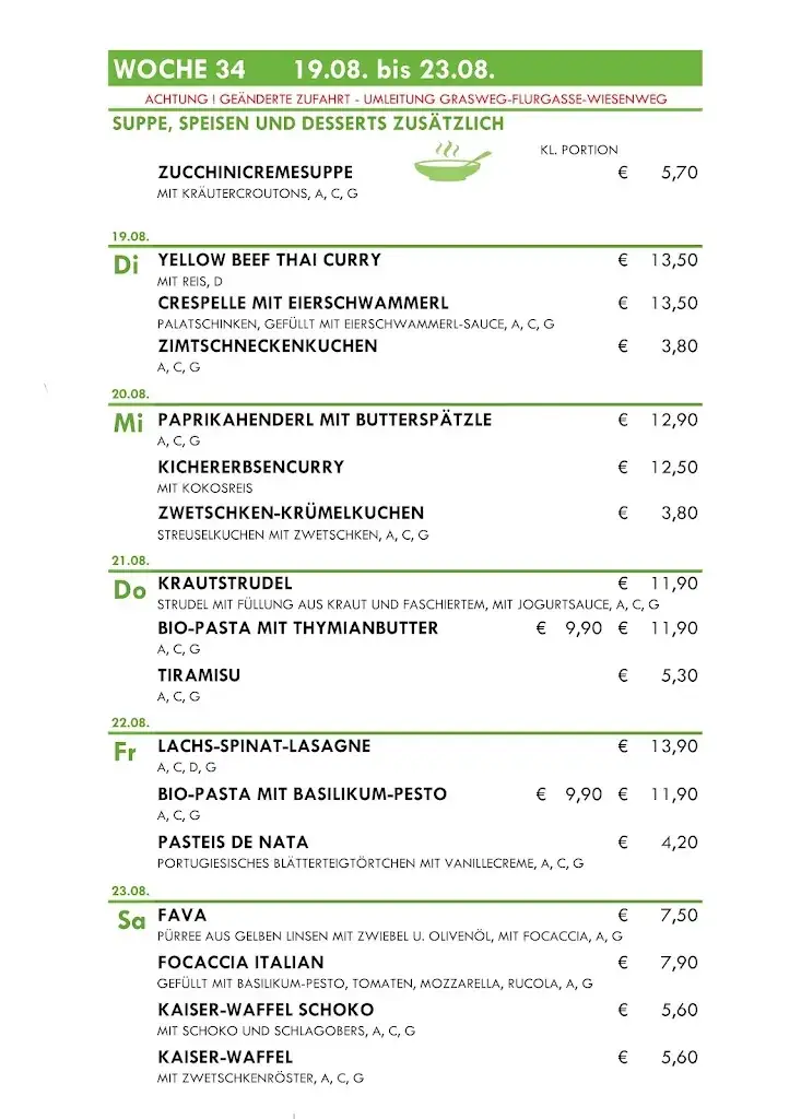 Menü_Casa di Janina_Wördern_Bild_4