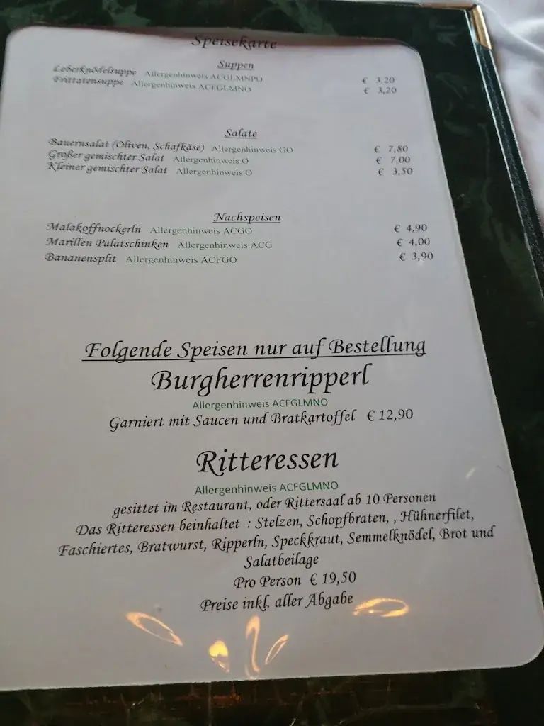 Menu_Burgherrenrestaurant Familie Zeiner_Wördern_image_1