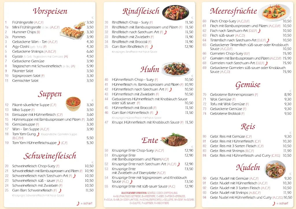 Menu_Asia Restaurant 