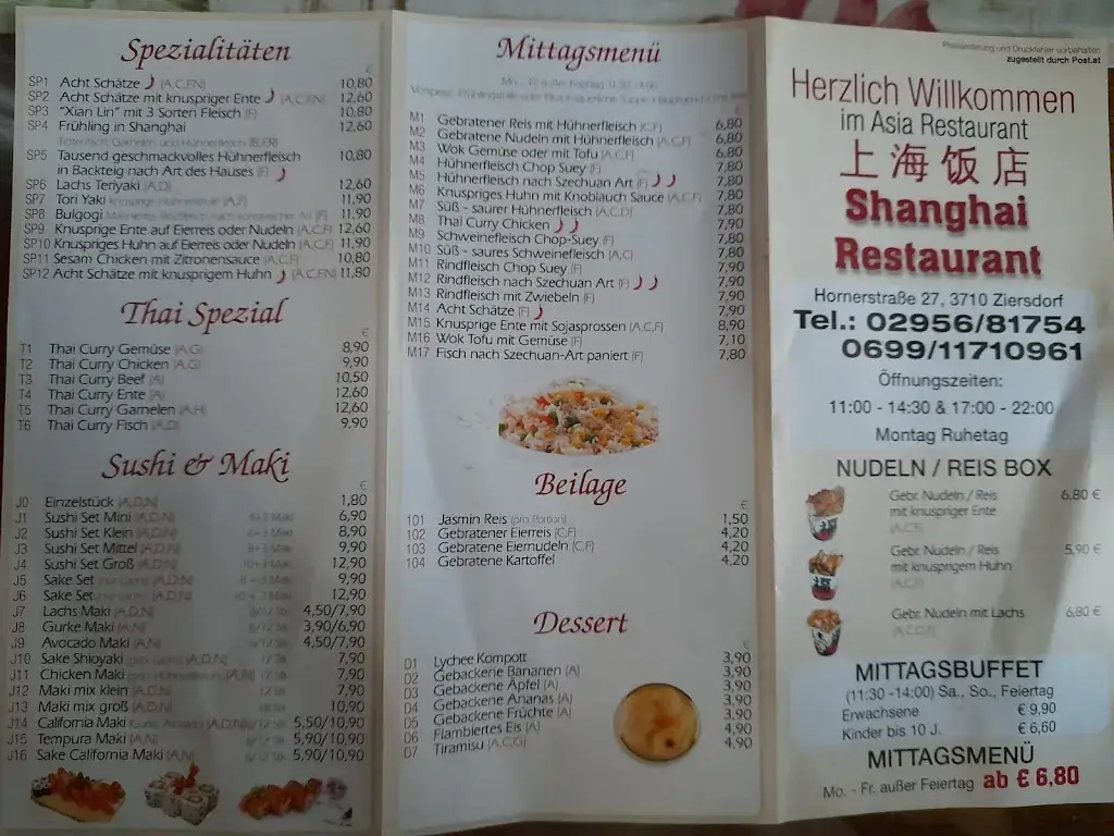 Menu_Asia Restaurant 