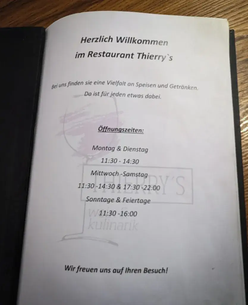 Menu_Thierry's Wein & Kulinarik_Wolkersdorf im Weinviertel_image_1