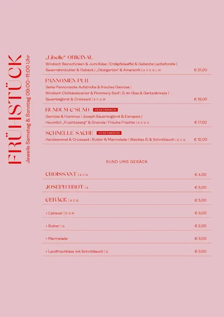 Menu_Restaurant Libelle_Breitenbrunn_immagine_2