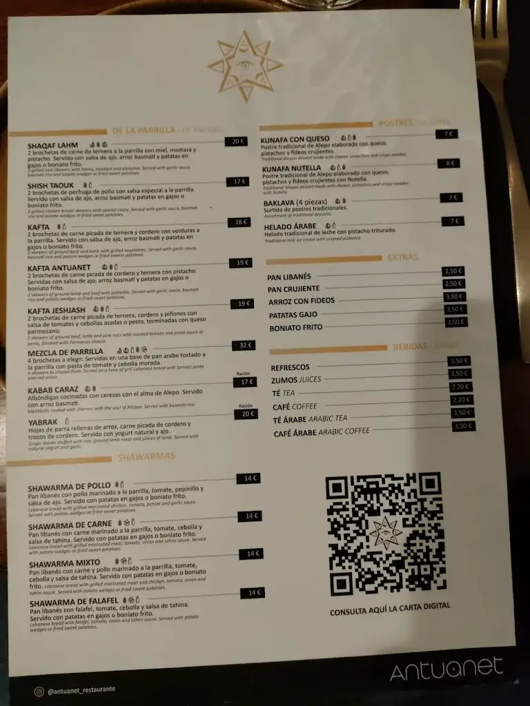 Menu_ANTUANET Restaurante_Adnet_immagine_1