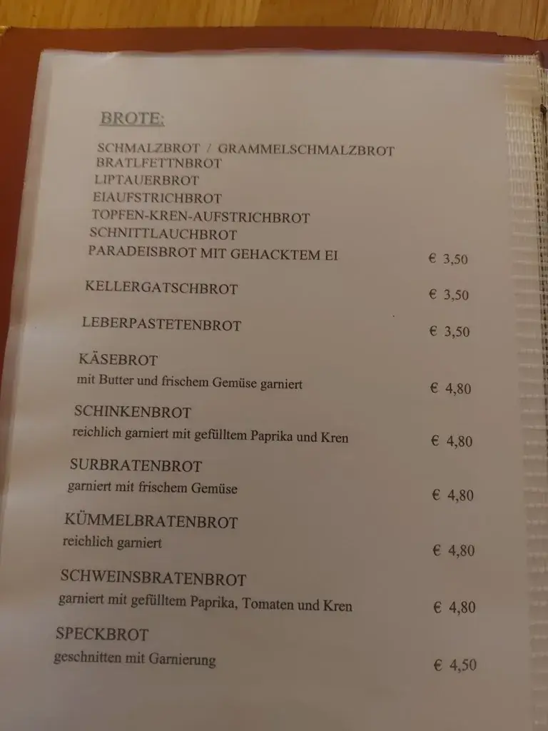Menu_Heuriger Böswirth_Zistersdorf_image_1