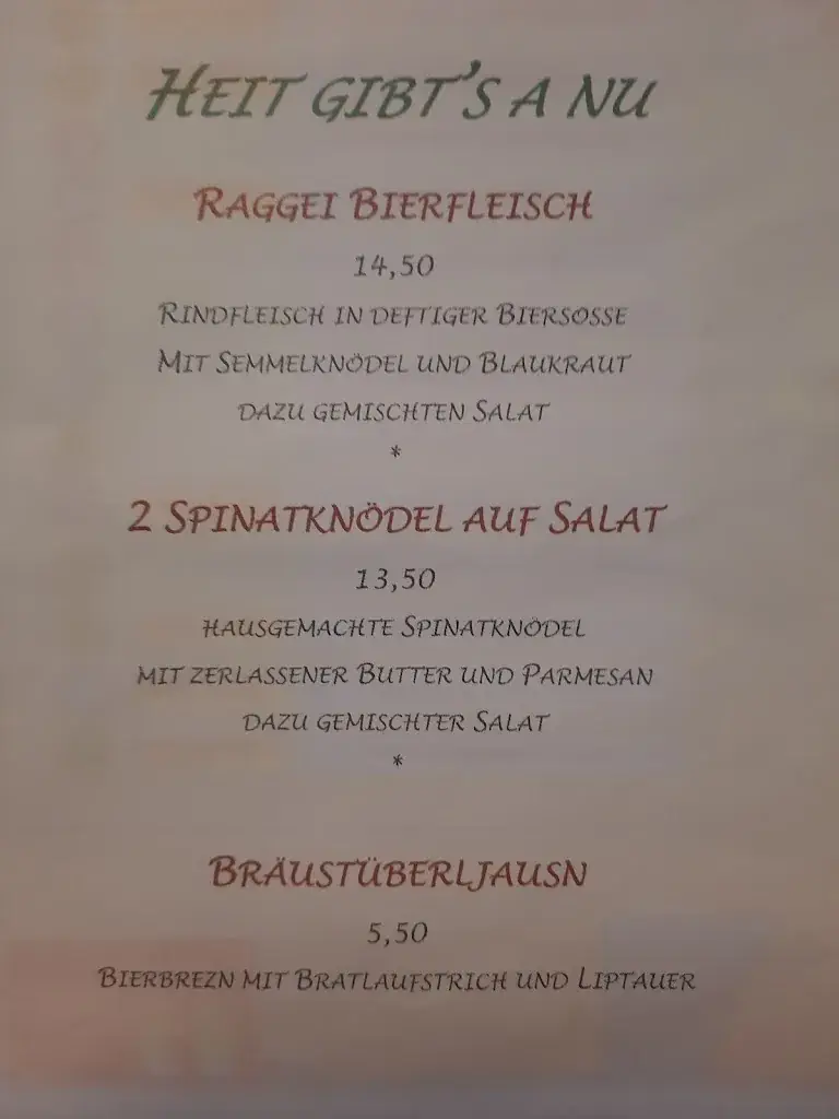 Menu_Raggei Bräu, Anthering bei Salzburg_Anthering_immagine_1