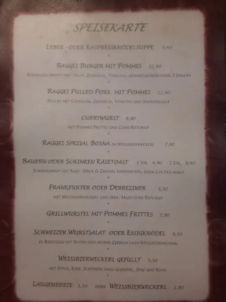 Menu_Raggei Bräu, Anthering bei Salzburg_Anthering_immagine_2