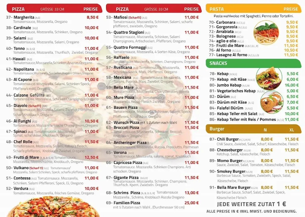 Menu_Bella Mare_Anthering_image_1