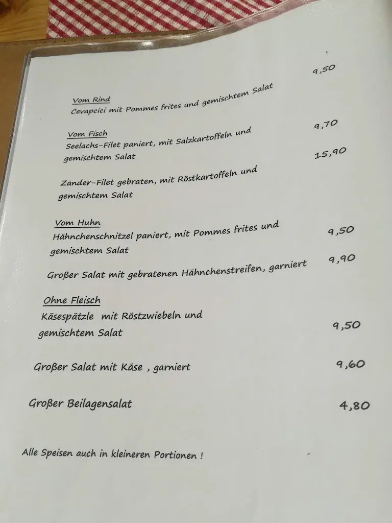 Menu_Gasthaus Waldfriede_Anger_immagine_1