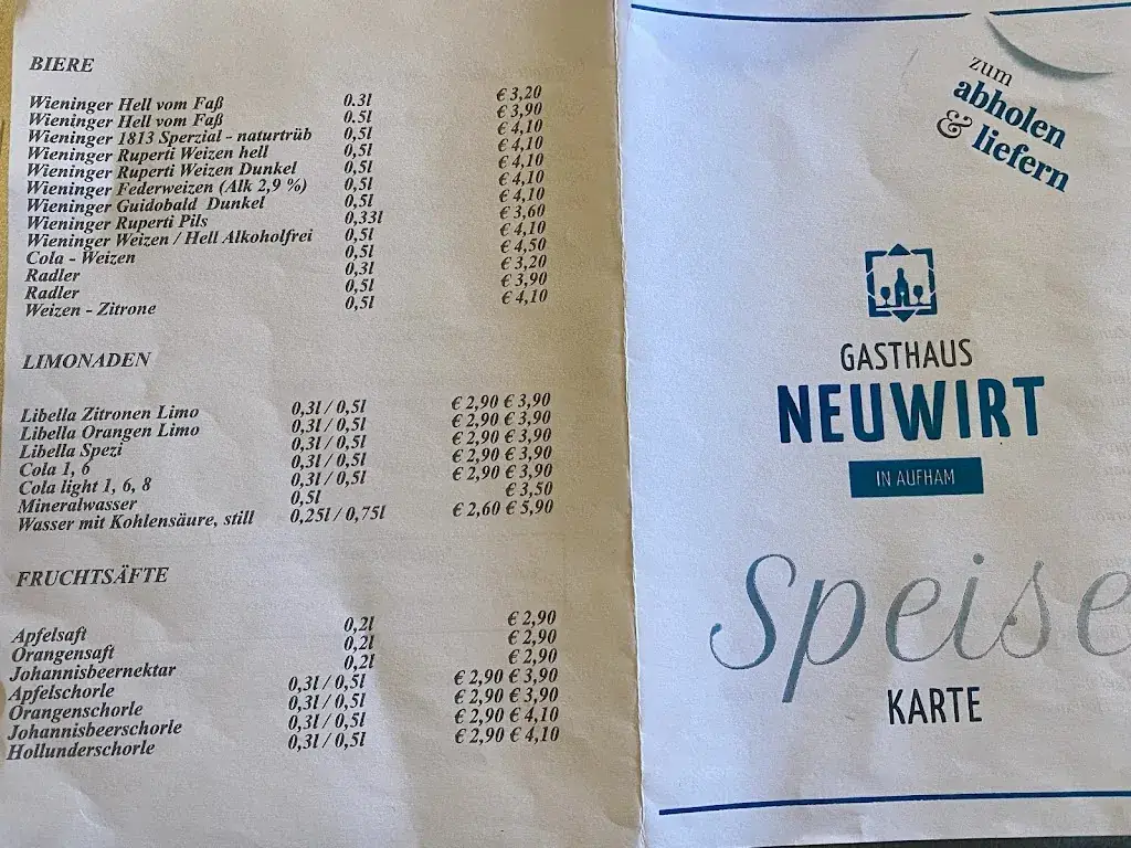 Menu_Gasthaus Neuwirt_Anger_immagine_2