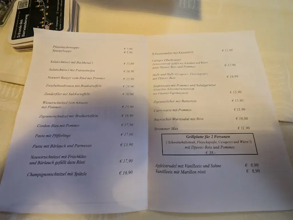 Menu_Gasthaus Neuwirt_Anger_immagine_3