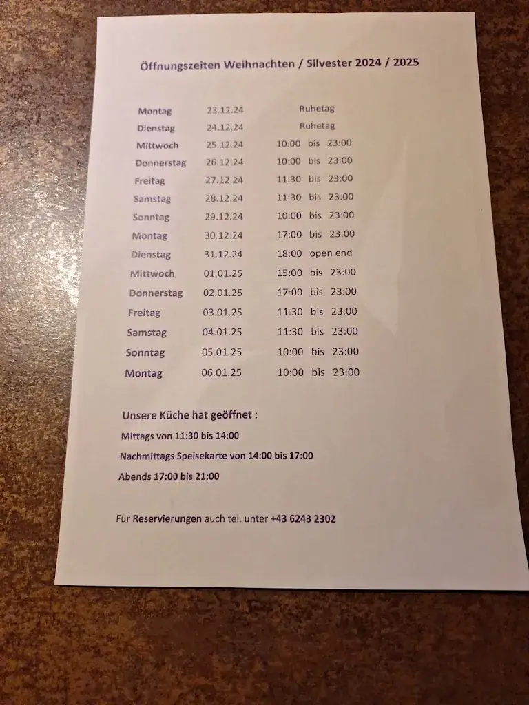 Menu_Restaurant Cavallo_Abtenau_immagine_2