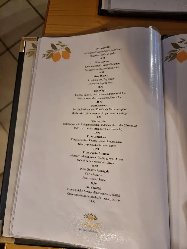 Menu_Amalfi Ristorante Pizzeria by Dragos&yasmina_Abtenau_image_2