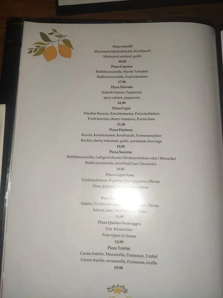 Menu_Amalfi Ristorante Pizzeria by Dragos&yasmina_Abtenau_image_4